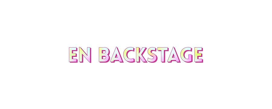 Titre : En backstage